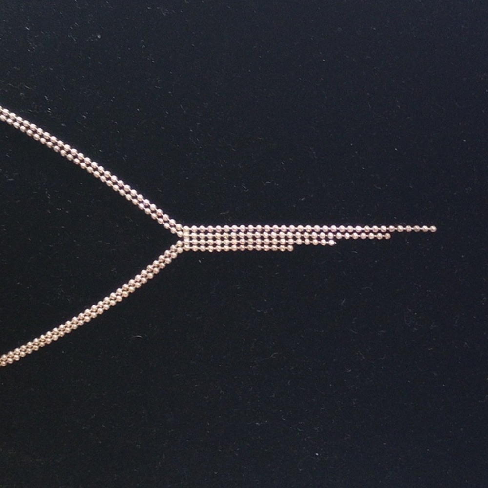 VINTAGE STERLING SILVER NECKLACE 18" LONG 925 ITALY